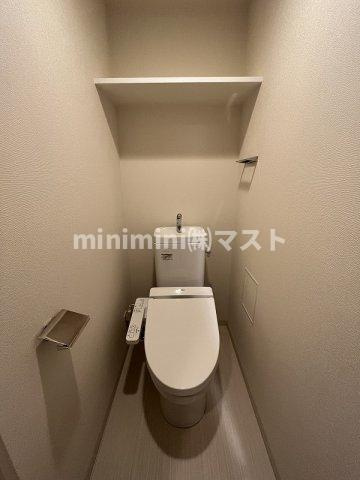 大阪市西区江戸堀３丁目の賃貸マンションのトイレ