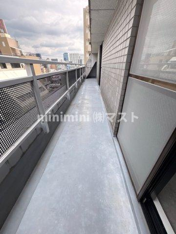 大阪市西区北堀江３丁目の賃貸マンションのバルコニー