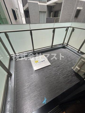 大阪市西区立売堀４丁目の賃貸マンションのバルコニー