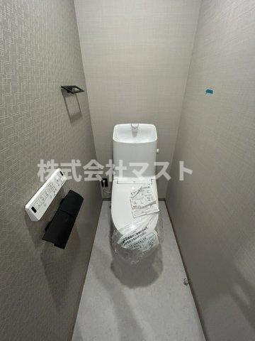 大阪市西区立売堀４丁目の賃貸マンションのトイレ