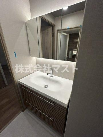 大阪市西区立売堀４丁目の賃貸マンションの洗面所