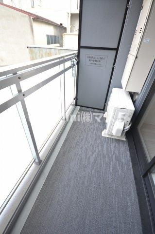 大阪市西区本田１丁目の賃貸マンションのバルコニー