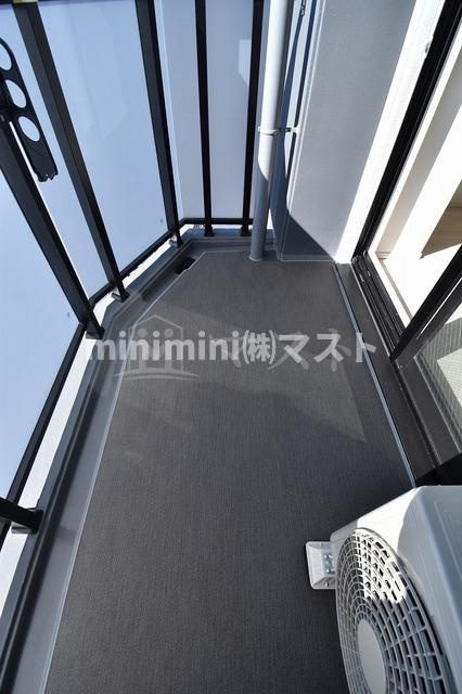 大阪市西区九条２丁目の賃貸マンションのバルコニー