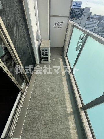 大阪市西区南堀江３丁目の賃貸マンションのバルコニー