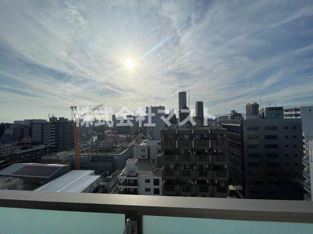 大阪市西区南堀江３丁目の賃貸マンションの展望