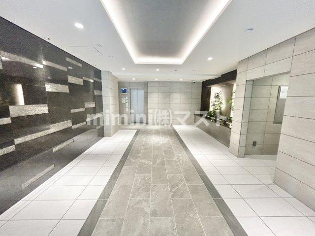 大阪市西区本田２丁目の賃貸マンションのロビー