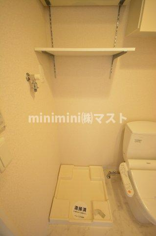 大阪市西区立売堀５丁目の賃貸マンションのトイレ