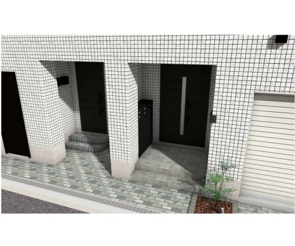 大阪市西区土佐堀３丁目の賃貸マンションのエントランス