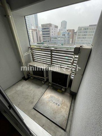 大阪市西区西本町２丁目の賃貸マンションのバルコニー