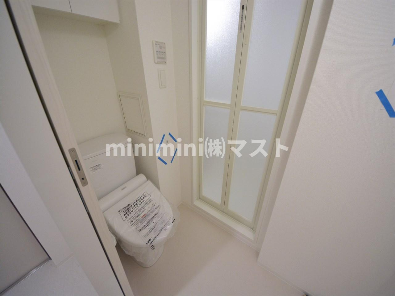 大阪市西区立売堀１丁目の賃貸マンションのトイレ