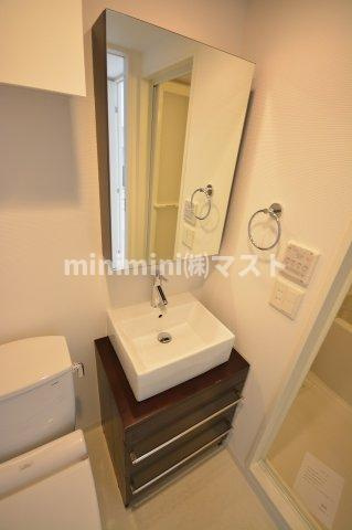 大阪市西区立売堀１丁目の賃貸マンションの洗面所