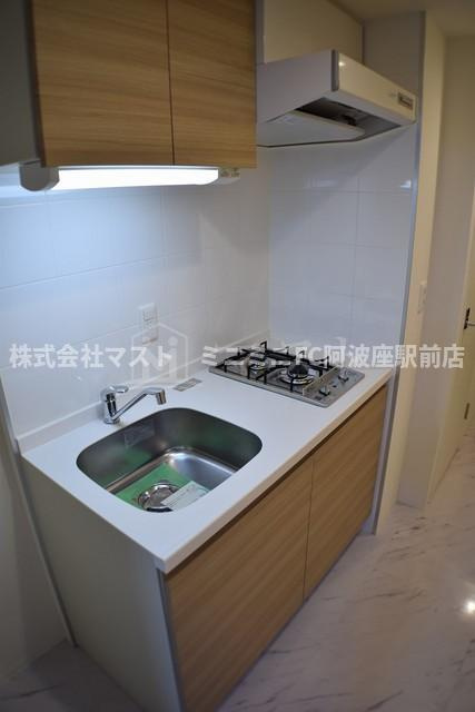 大阪市西区立売堀１丁目の賃貸マンションのキッチン