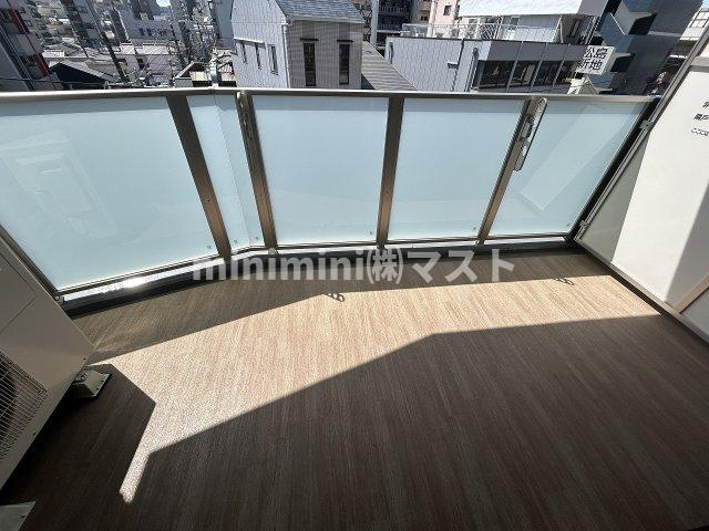 大阪市西区本田２丁目の賃貸マンションのバルコニー