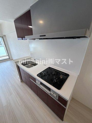 大阪市西区本田２丁目の賃貸マンションのキッチン