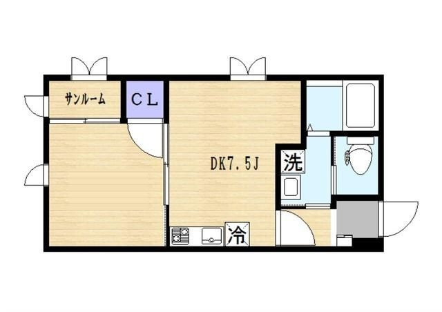 ラヴィエント綾瀬の間取り|間取りです。
