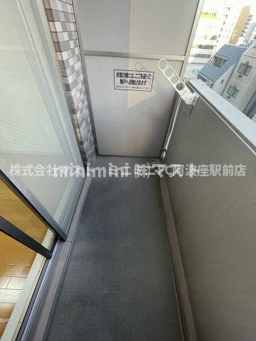 大阪市西区江戸堀３丁目の賃貸マンションのバルコニー