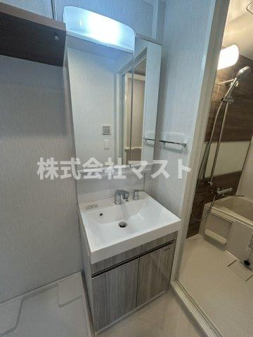 大阪市西区新町４丁目の賃貸マンションの洗面所