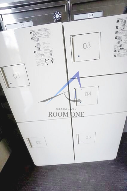 グランシャレー亀有Ⅰのその他共用部分|宅配ボックスです。