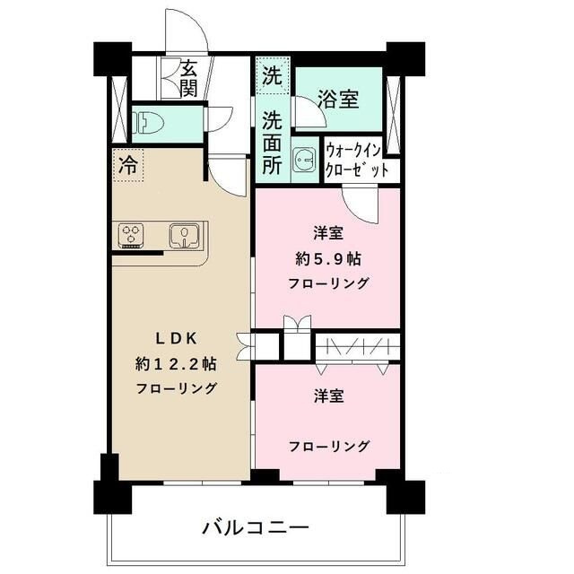 Ｎ－ｓｔａｇｅ　赤羽志茂の間取り|間取りです。