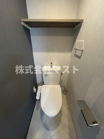 大阪市西区新町４丁目の賃貸マンションのトイレ