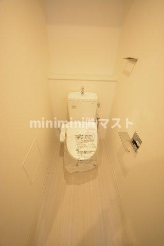 大阪市西区南堀江１丁目の賃貸マンションのトイレ