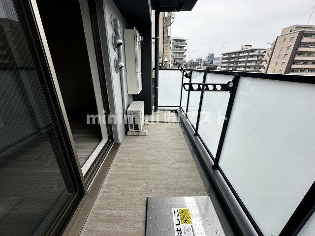 大阪市西区新町４丁目の賃貸マンションのバルコニー