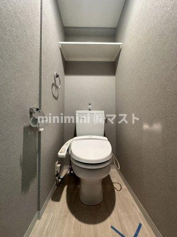 大阪市西区北堀江３丁目の賃貸マンションのトイレ
