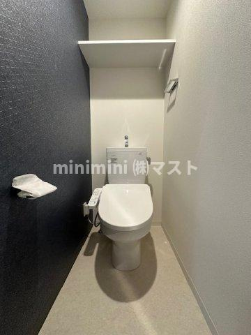 大阪市西区境川１丁目の賃貸マンションのトイレ