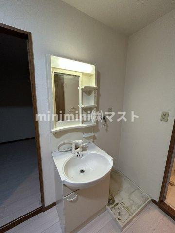 大阪市西区南堀江４丁目の賃貸マンションの洗面所