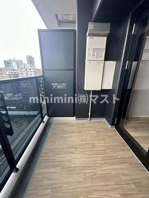 大阪市西区南堀江２丁目の賃貸マンションのバルコニー
