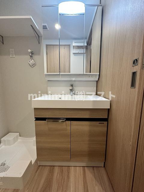 大阪市西区南堀江２丁目の賃貸マンションの洗面所