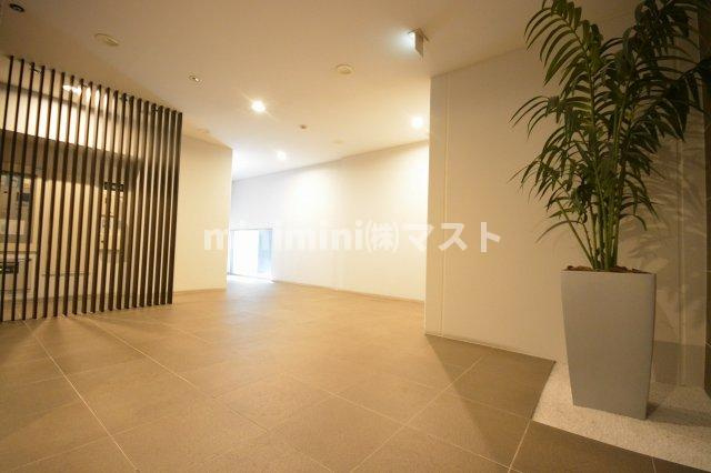 大阪市西区京町堀３丁目の賃貸マンションのロビー