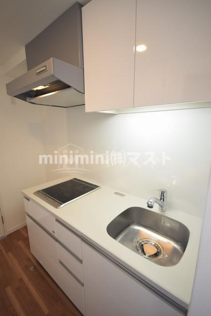 大阪市西区新町１丁目の賃貸マンションのキッチン