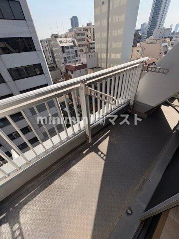 センユー四ツ橋のバルコニー