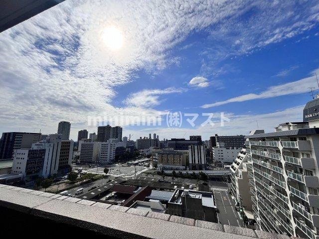 大阪市西区新町３丁目の賃貸マンションの展望