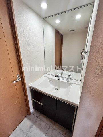 大阪市西区新町３丁目の賃貸マンションの洗面所