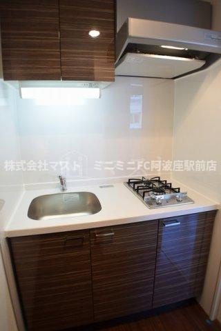 大阪市西区川口３丁目の賃貸マンションのキッチン