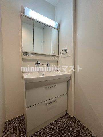大阪市西区南堀江１丁目の賃貸マンションの洗面所