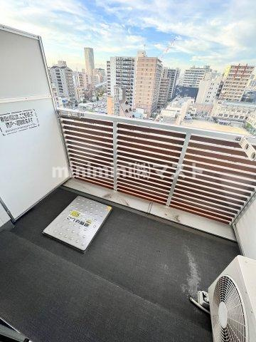 大阪市西区北堀江３丁目の賃貸マンションのバルコニー