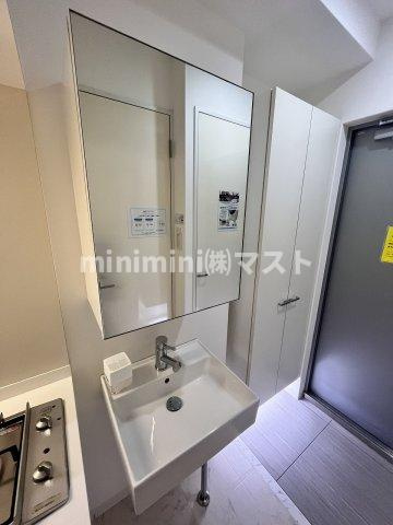 大阪市西区北堀江３丁目の賃貸マンションの洗面所