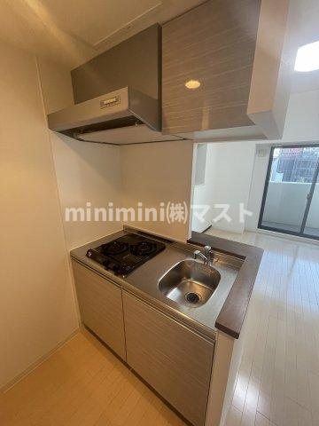 大阪市西区江戸堀３丁目の賃貸マンションのキッチン