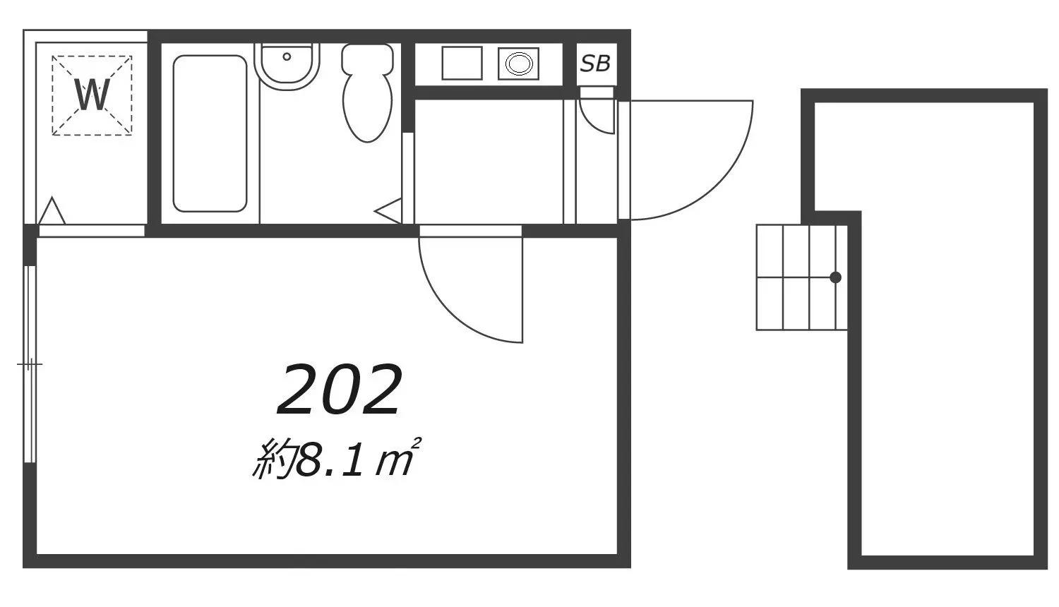 AP146 NORTHPALACE五反野 202の間取り|



