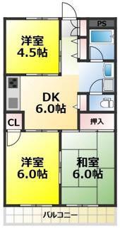 【間取り】 | 稲垣マンション
