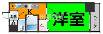 仲介手数料0円！グレイス新栄の間取り