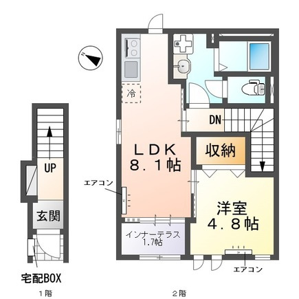 グランアサヒの間取り