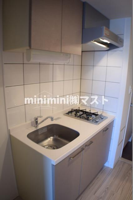 大阪市港区市岡元町３丁目の賃貸マンションのキッチン