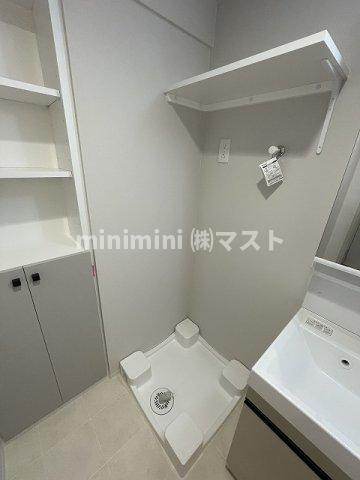 大阪市港区波除２丁目の賃貸マンションの洗面所