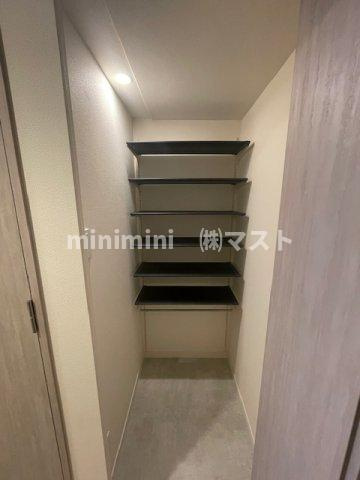 大阪市港区港晴２丁目の賃貸マンションの収納