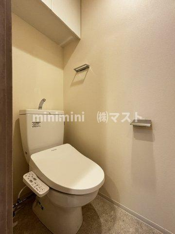 大阪市港区港晴２丁目の賃貸マンションのトイレ