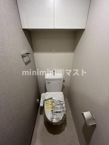 大阪市港区波除５丁目の賃貸マンションのトイレ